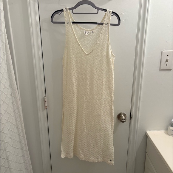Roxy Dresses & Skirts - Roxy Cream Knit Beach Dress
